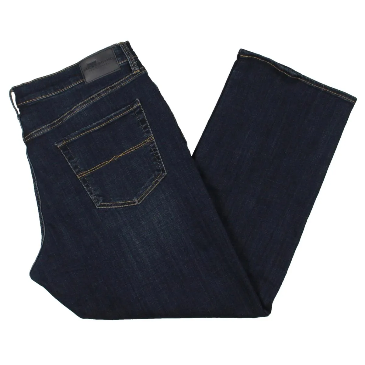 181 Mens Denim Dark Wash Straight Leg Jeans