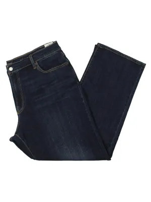181 Mens Denim Dark Wash Straight Leg Jeans