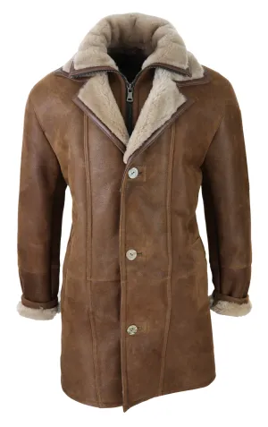 3/4 Long Duffle Jacket Sheepskin
