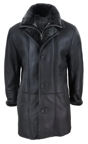 3/4 Long Duffle Jacket Sheepskin