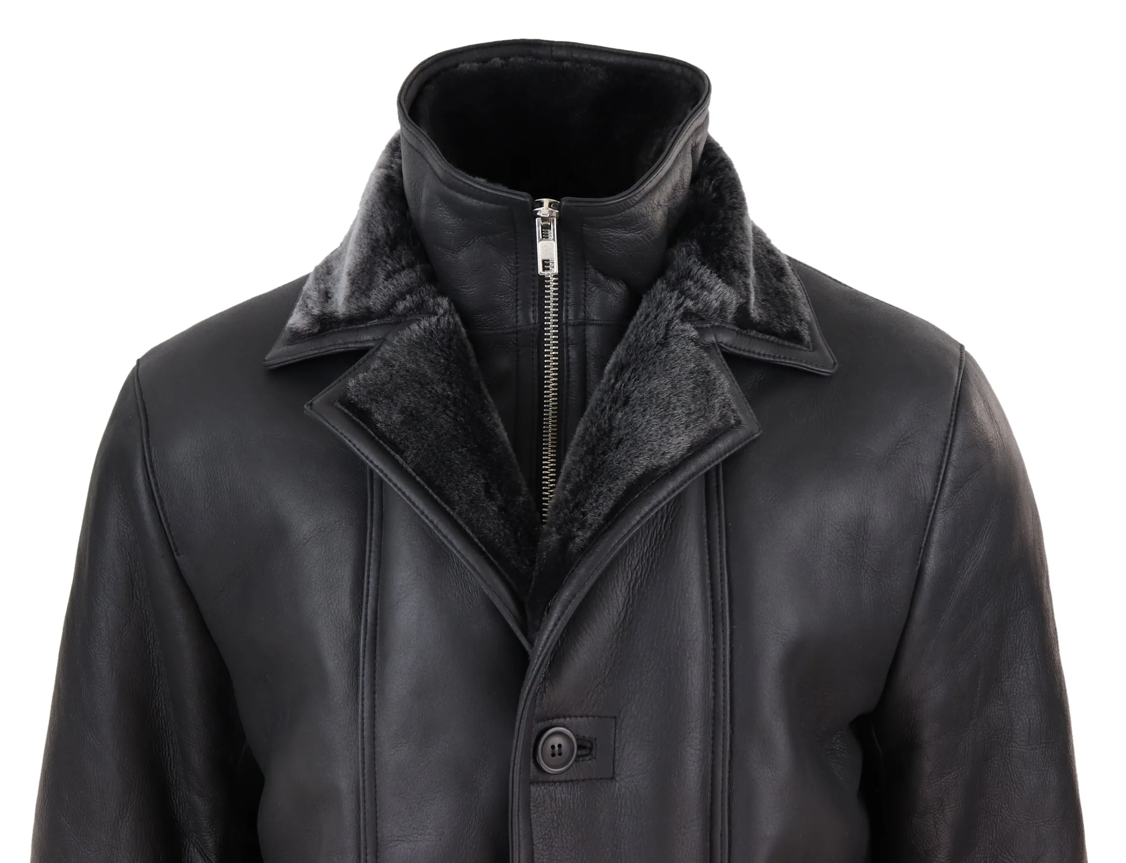 3/4 Long Duffle Jacket Sheepskin