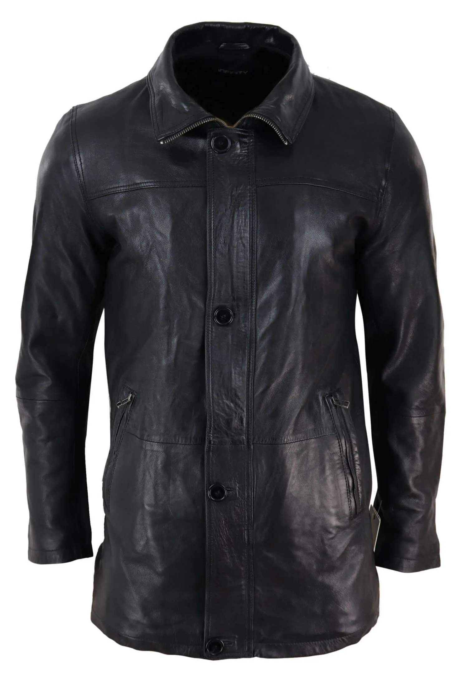 3/4 Long Safari Button Cover Coat