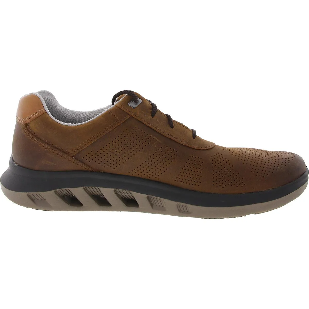 Activate Mens Faux Leather Lace-Up Casual And Fashion Sneakers