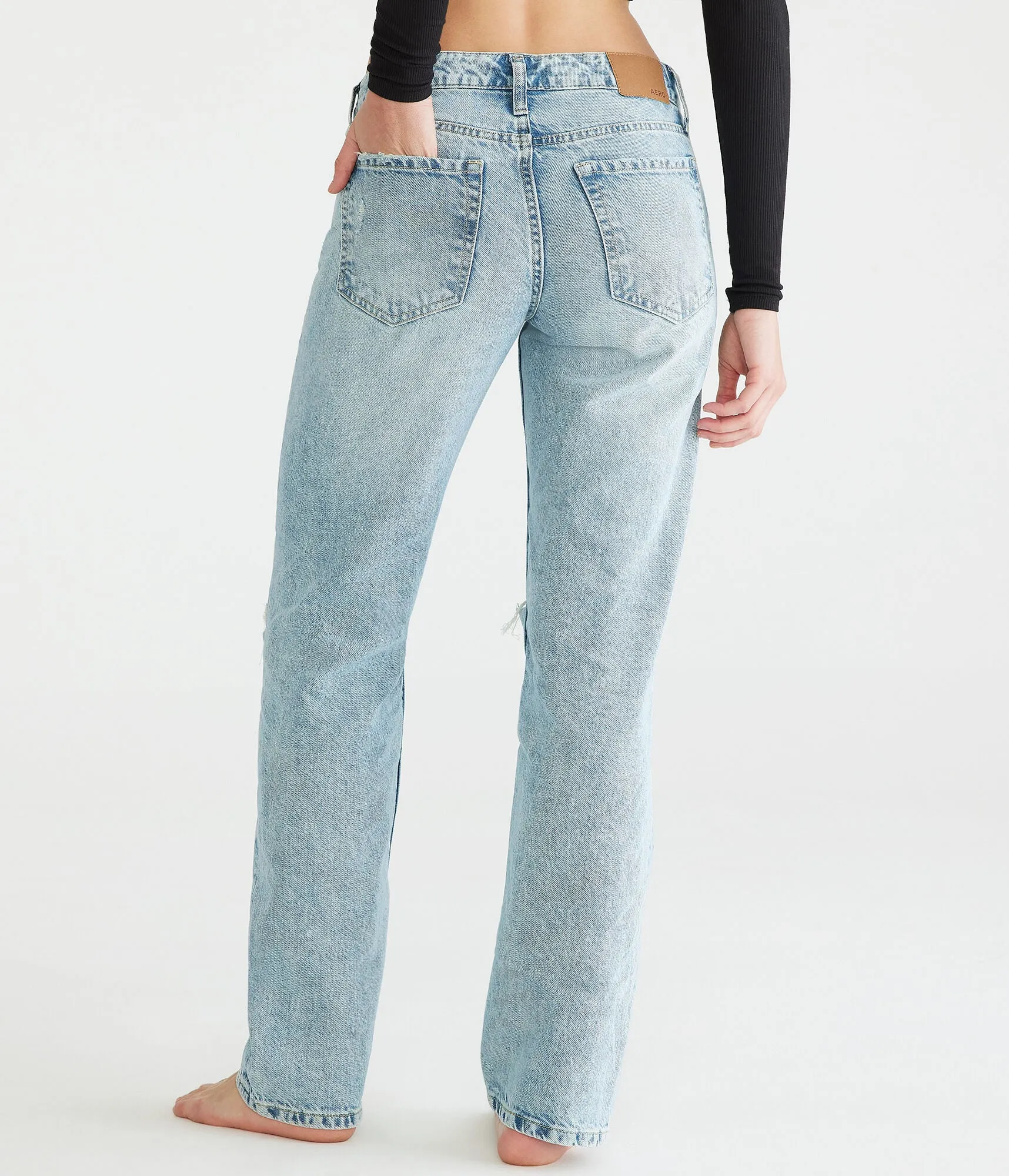 Aeropostale Knd Low-Rise Baggy Jean