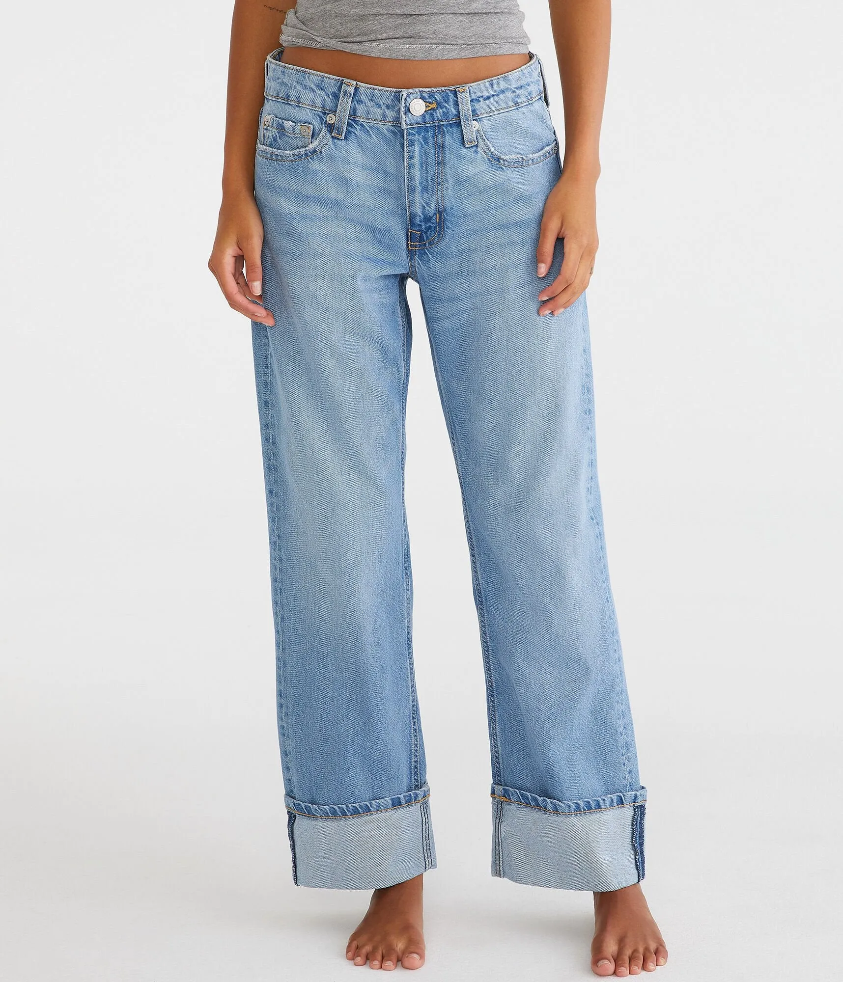 Aeropostale Knd Low-Rise Baggy Jean