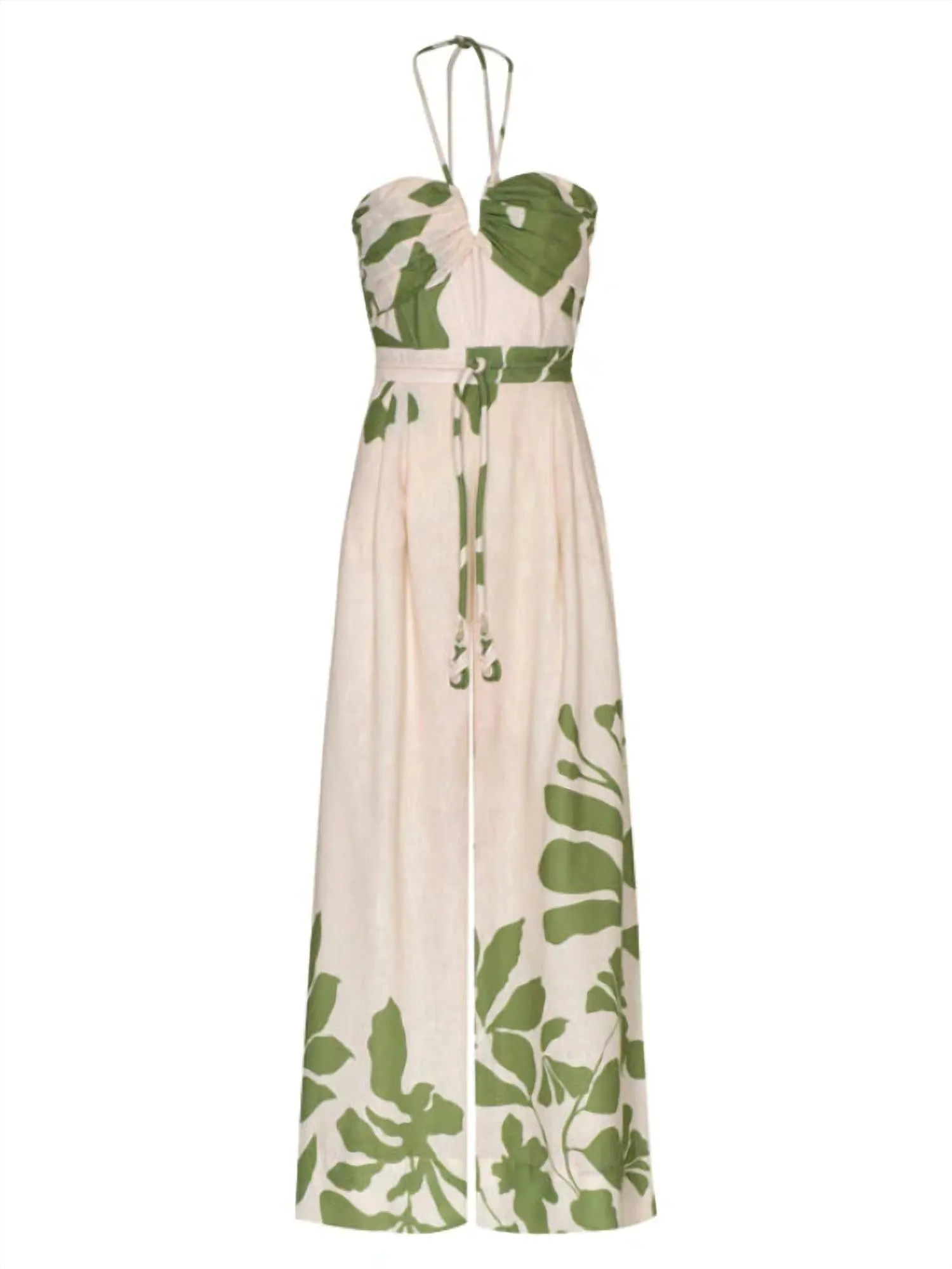 Alma De Mujer Jumpsuit In Ivory