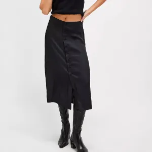 Analise Midi Skirt In Black