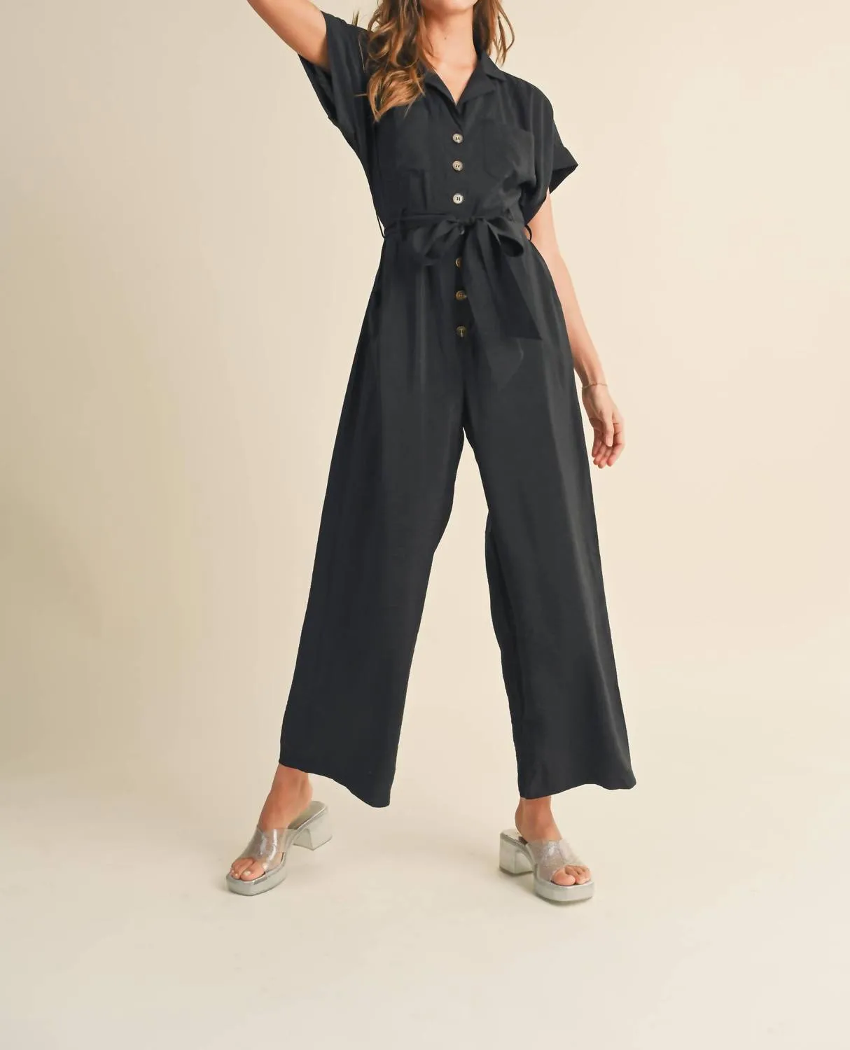 April Jumpsuit In Black