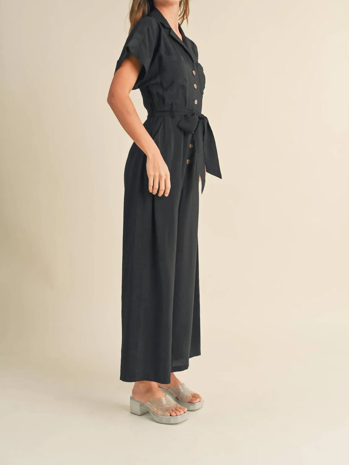 April Jumpsuit In Black