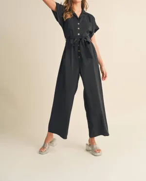 April Jumpsuit In Black
