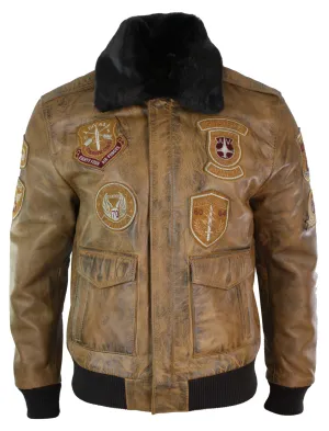 Aviator Pilot Bomber Jacket