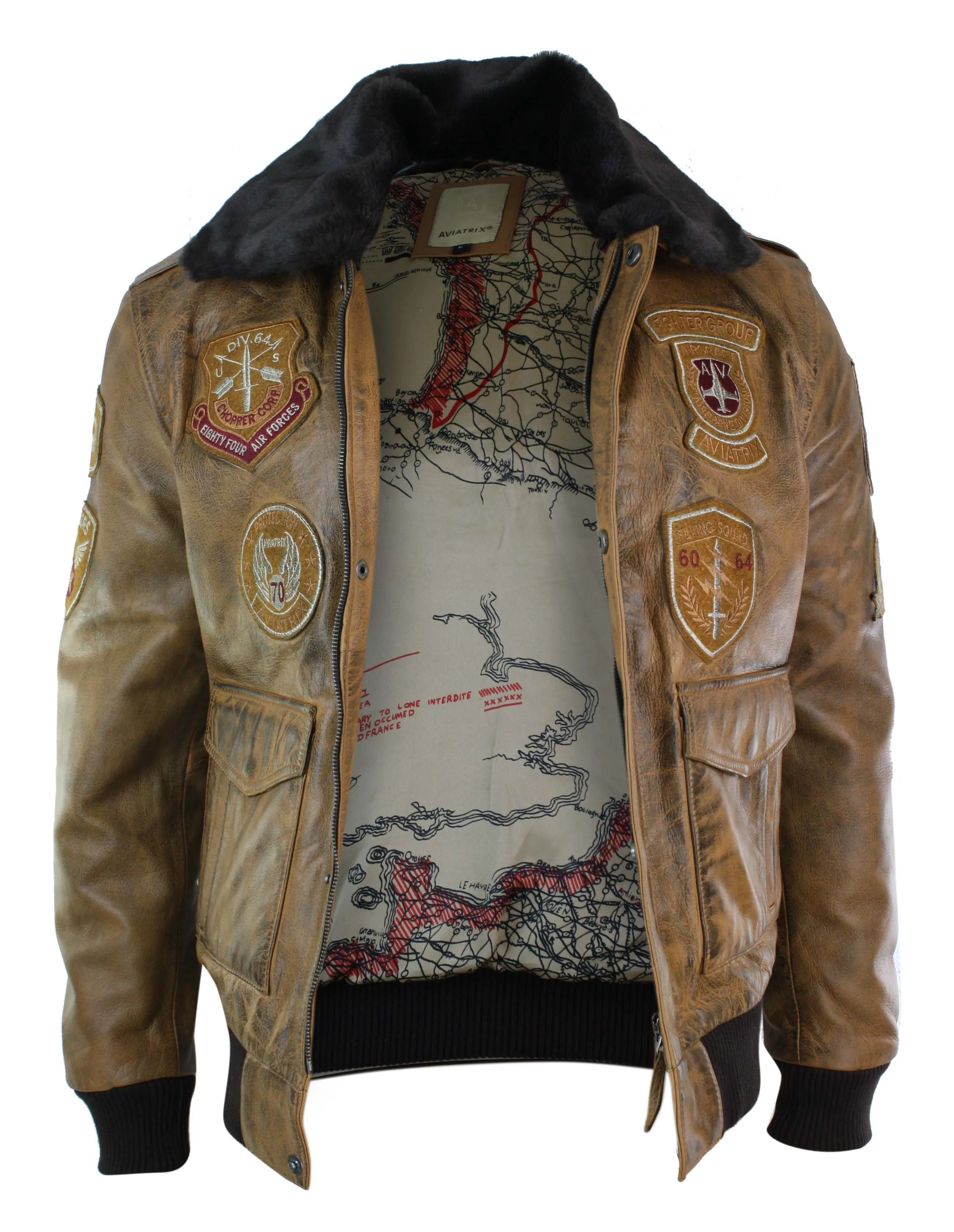 Aviator Pilot Bomber Jacket