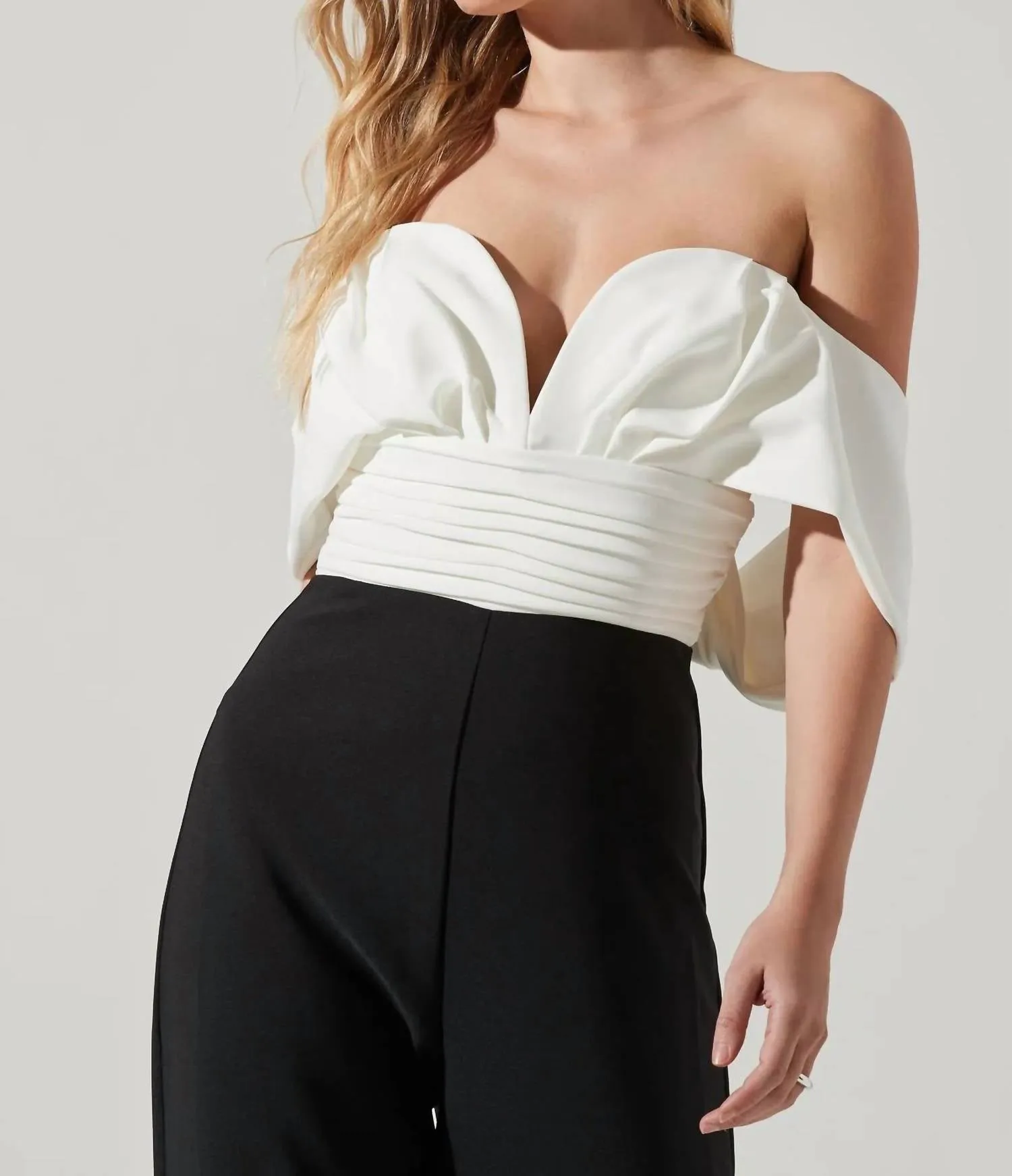 Betania Jumpsuit In Black/white