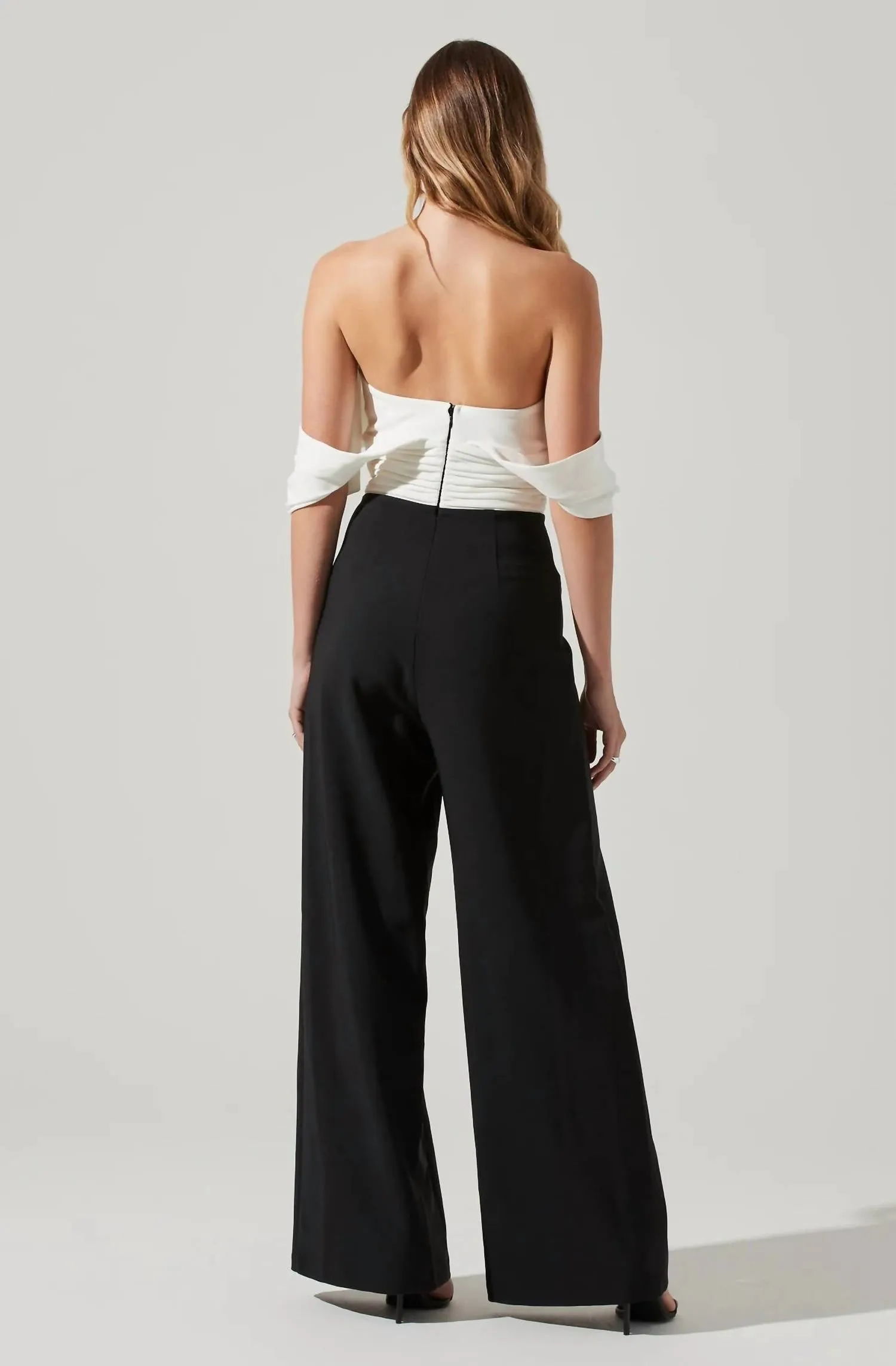 Betania Jumpsuit In Black/white