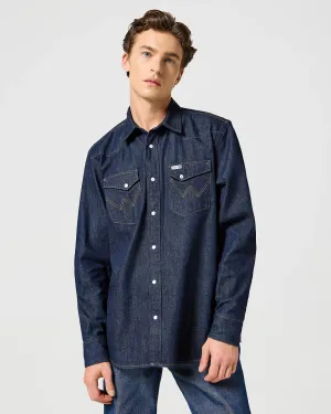Blue Bell 2 Pocket Shirt in Rinse