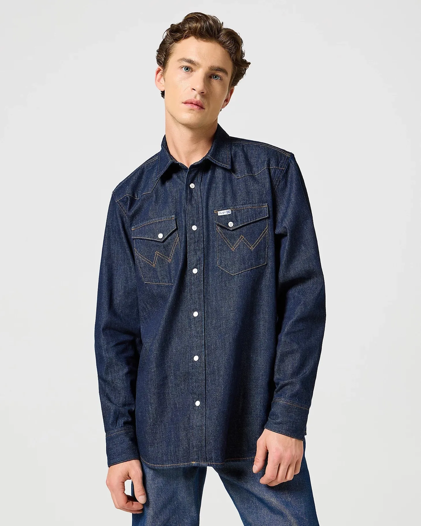 Blue Bell 2 Pocket Shirt in Rinse
