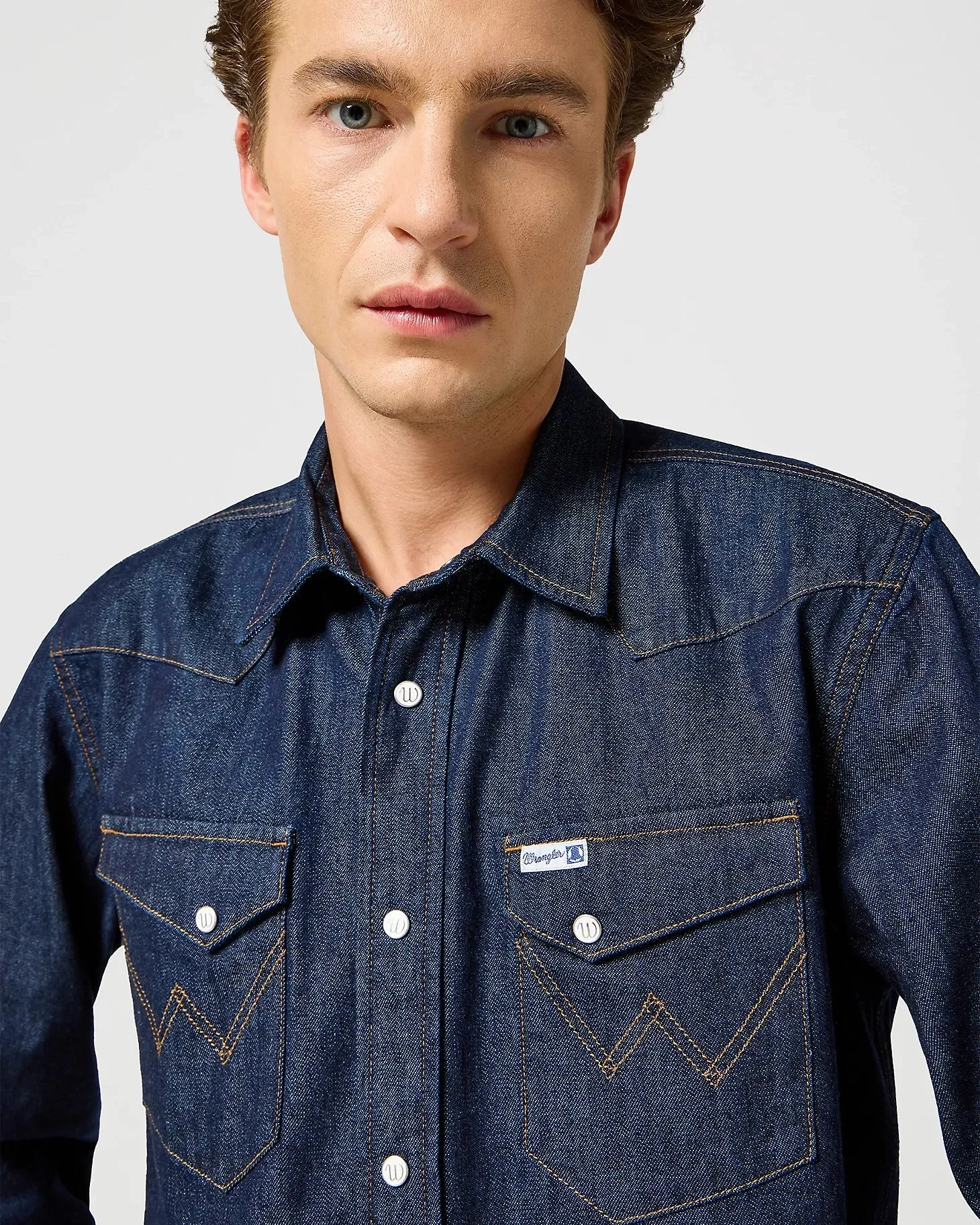 Blue Bell 2 Pocket Shirt in Rinse