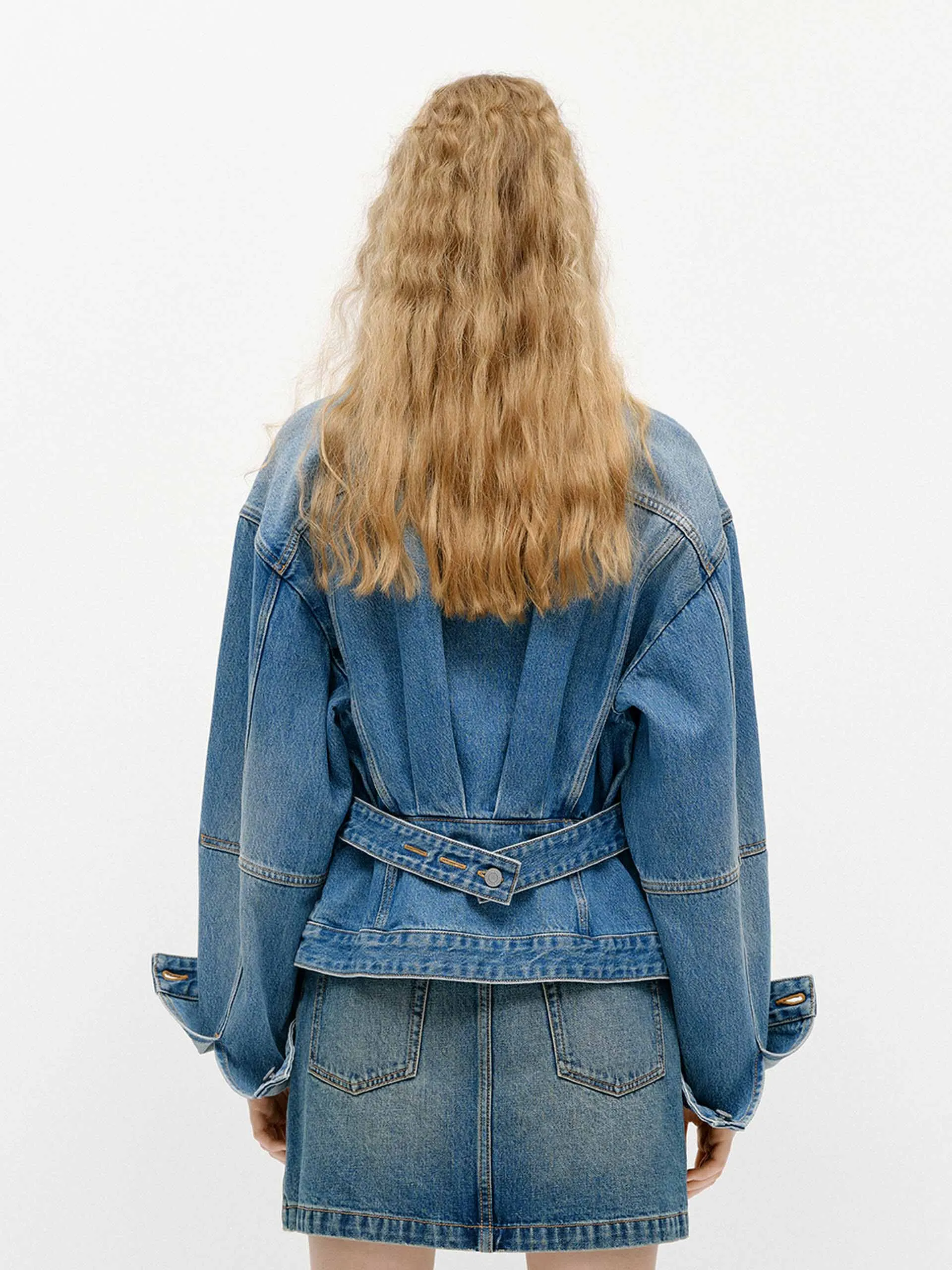 Blue Wash Denim Jacket