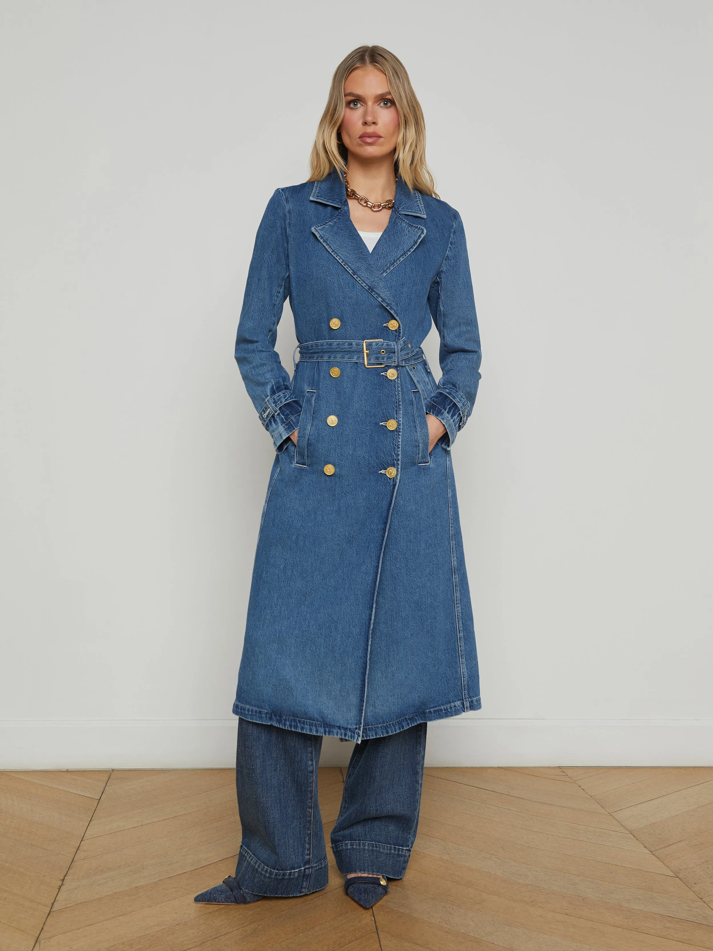 Bradley Denim Trench