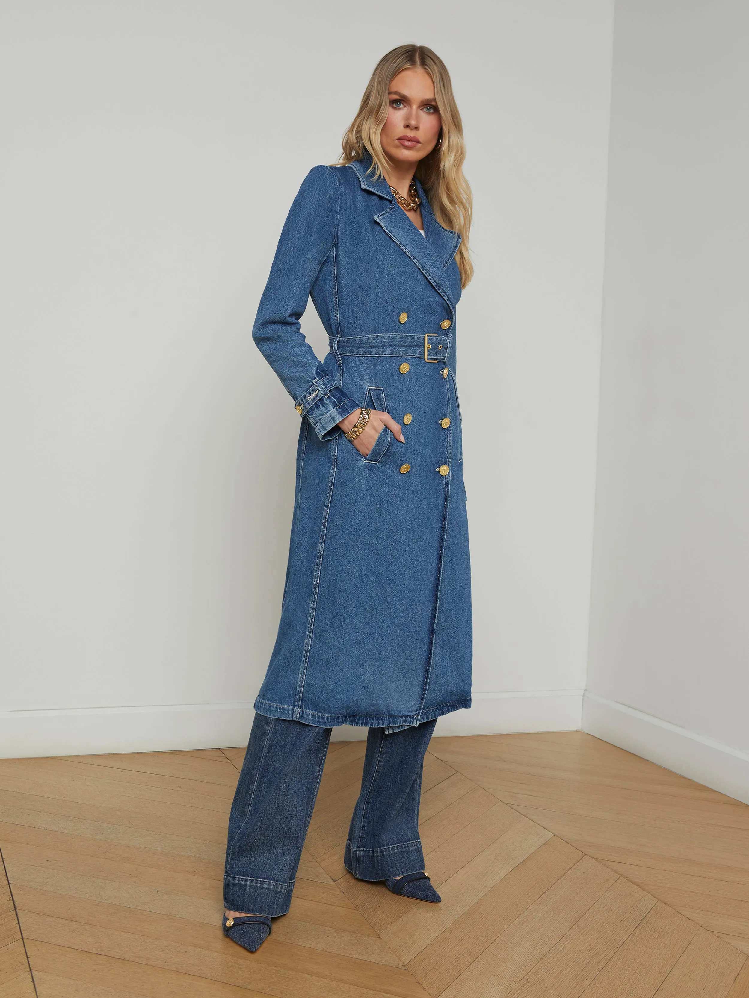Bradley Denim Trench
