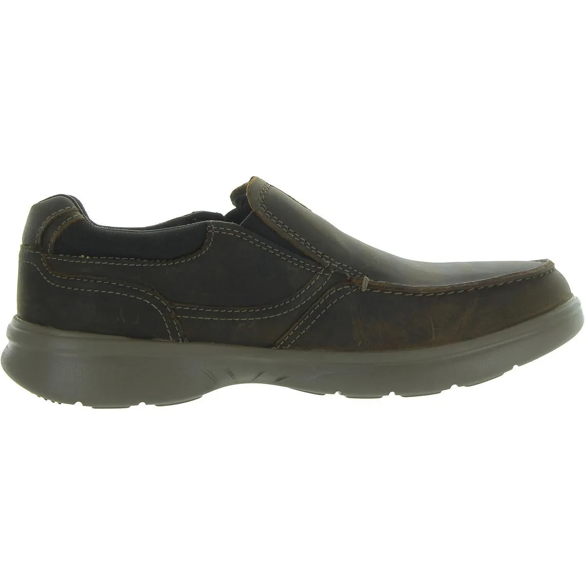 Bradley Free Mens Leather Lifestyle Slip-On Sneakers