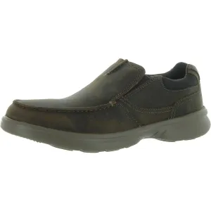 Bradley Free Mens Leather Lifestyle Slip-On Sneakers