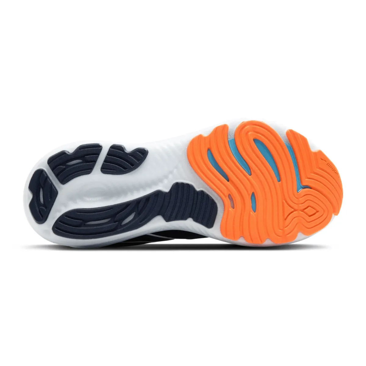 Brooks Men's Glycerin 22 Peacoat/Blue Ribbon/Orange