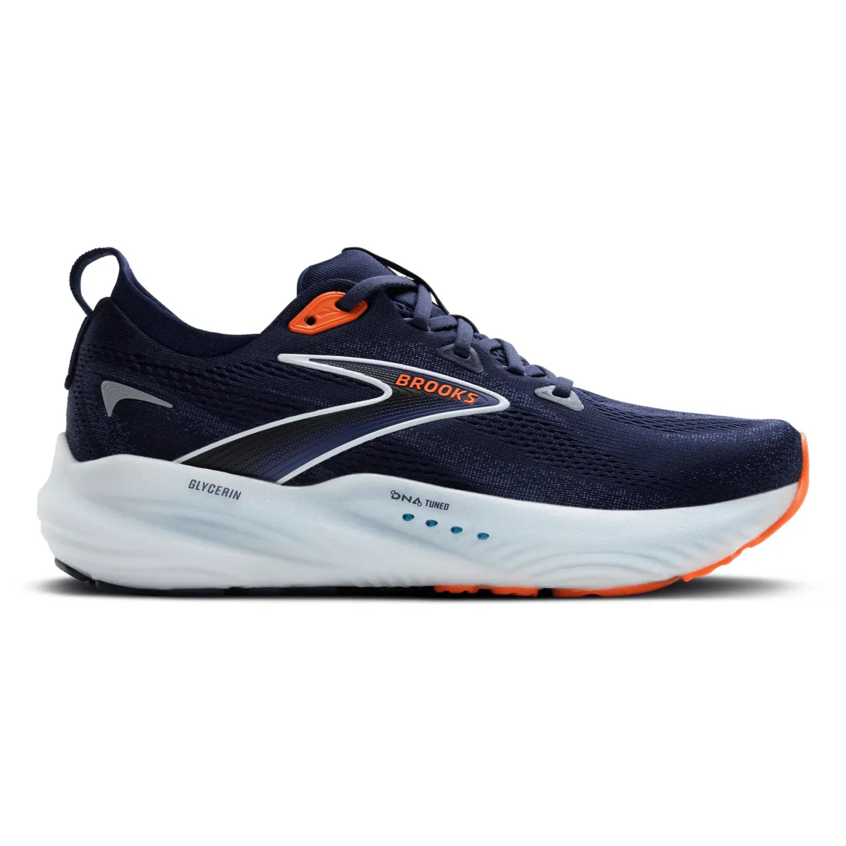 Brooks Men's Glycerin 22 Peacoat/Blue Ribbon/Orange