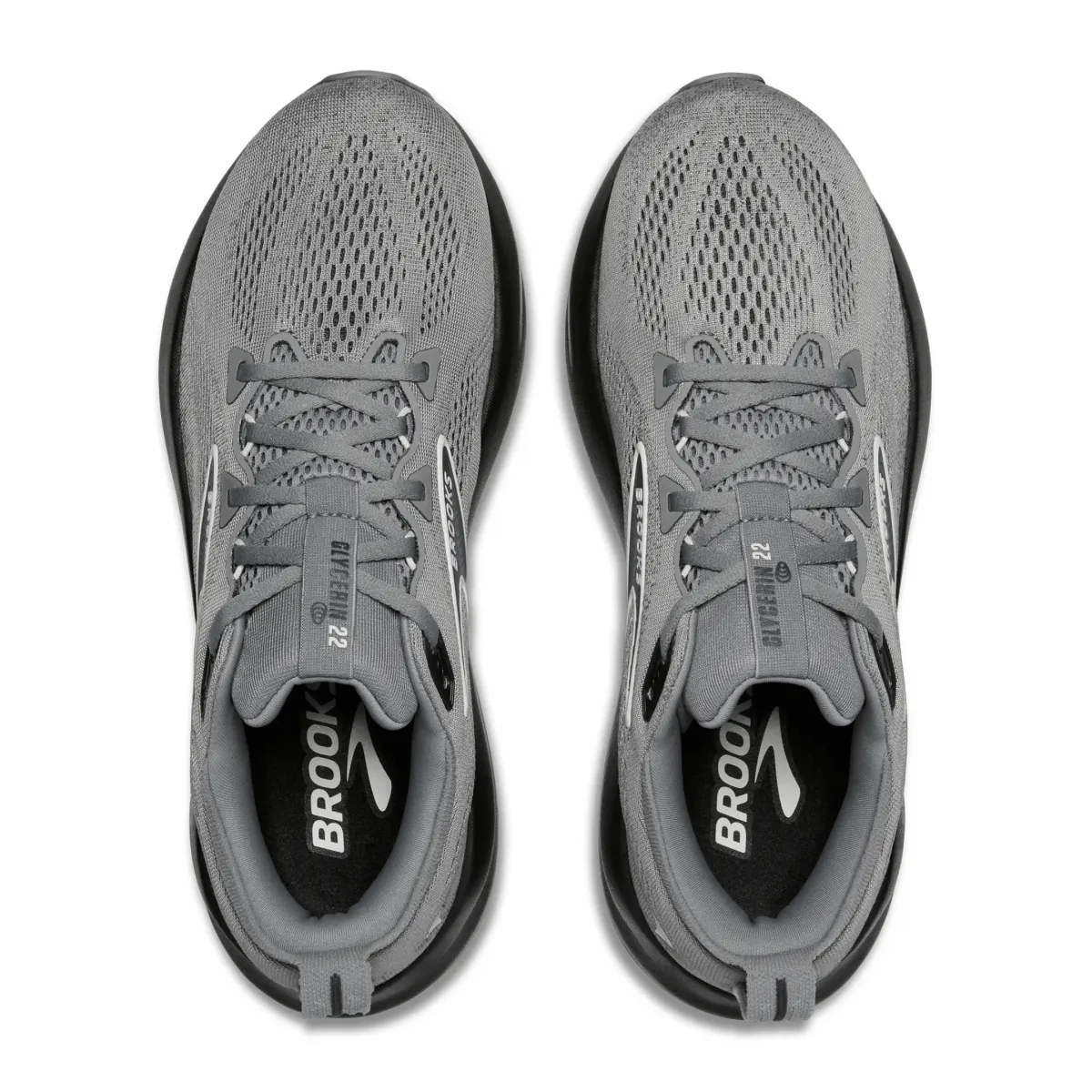 Brooks Men's Glycerine 22 Primer Gray/Ebony/Bluewash