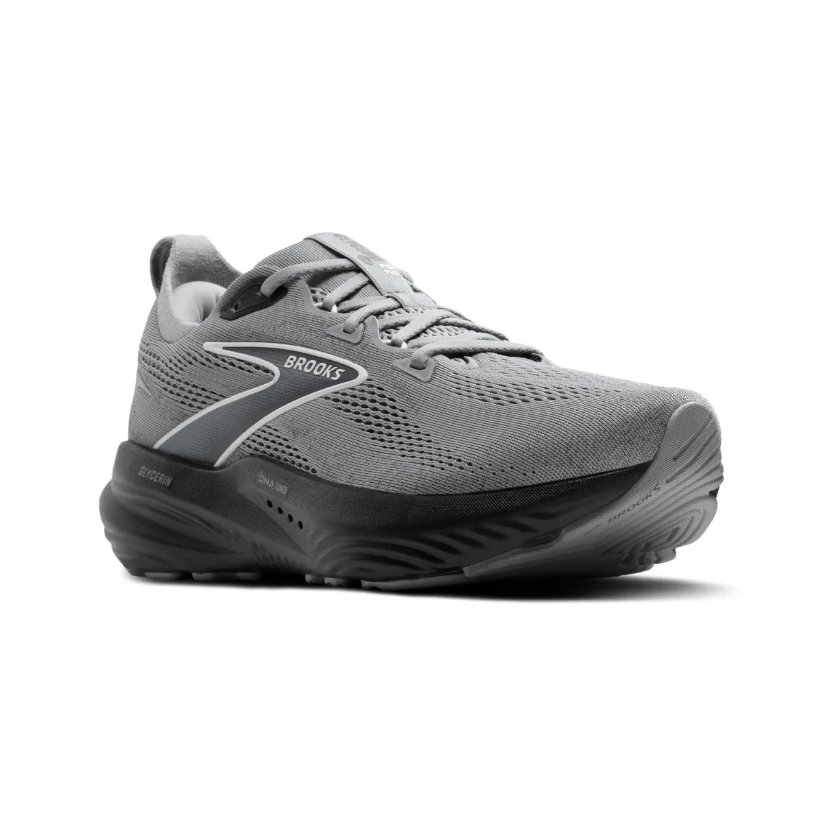 Brooks Men's Glycerine 22 Primer Gray/Ebony/Bluewash