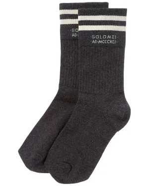 Brunello Cucinelli Two-Tone Socks