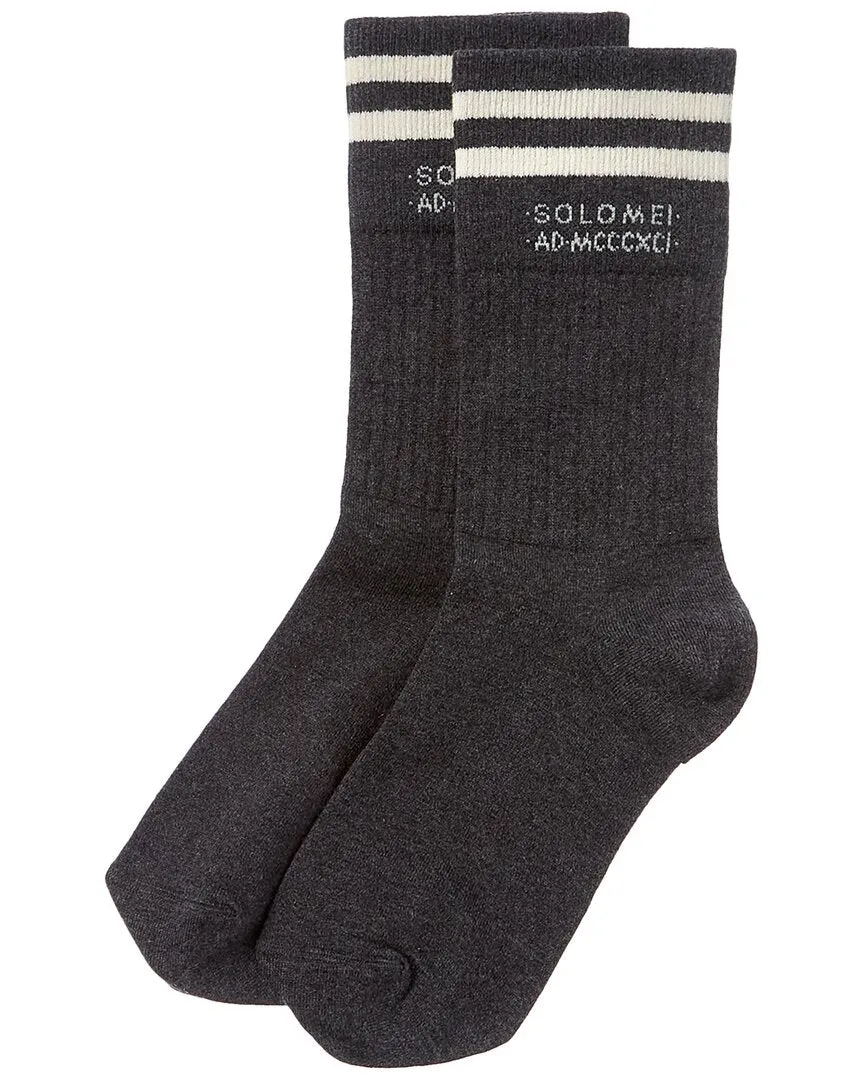 Brunello Cucinelli Two-Tone Socks