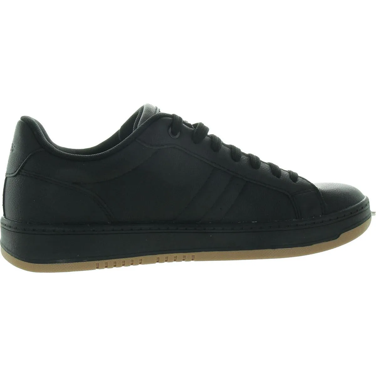 Carson Mens Lace-Up Faux Leather Casual And Fashion Sneakers