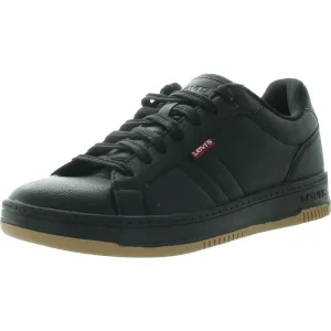 Carson Mens Lace-Up Faux Leather Casual And Fashion Sneakers
