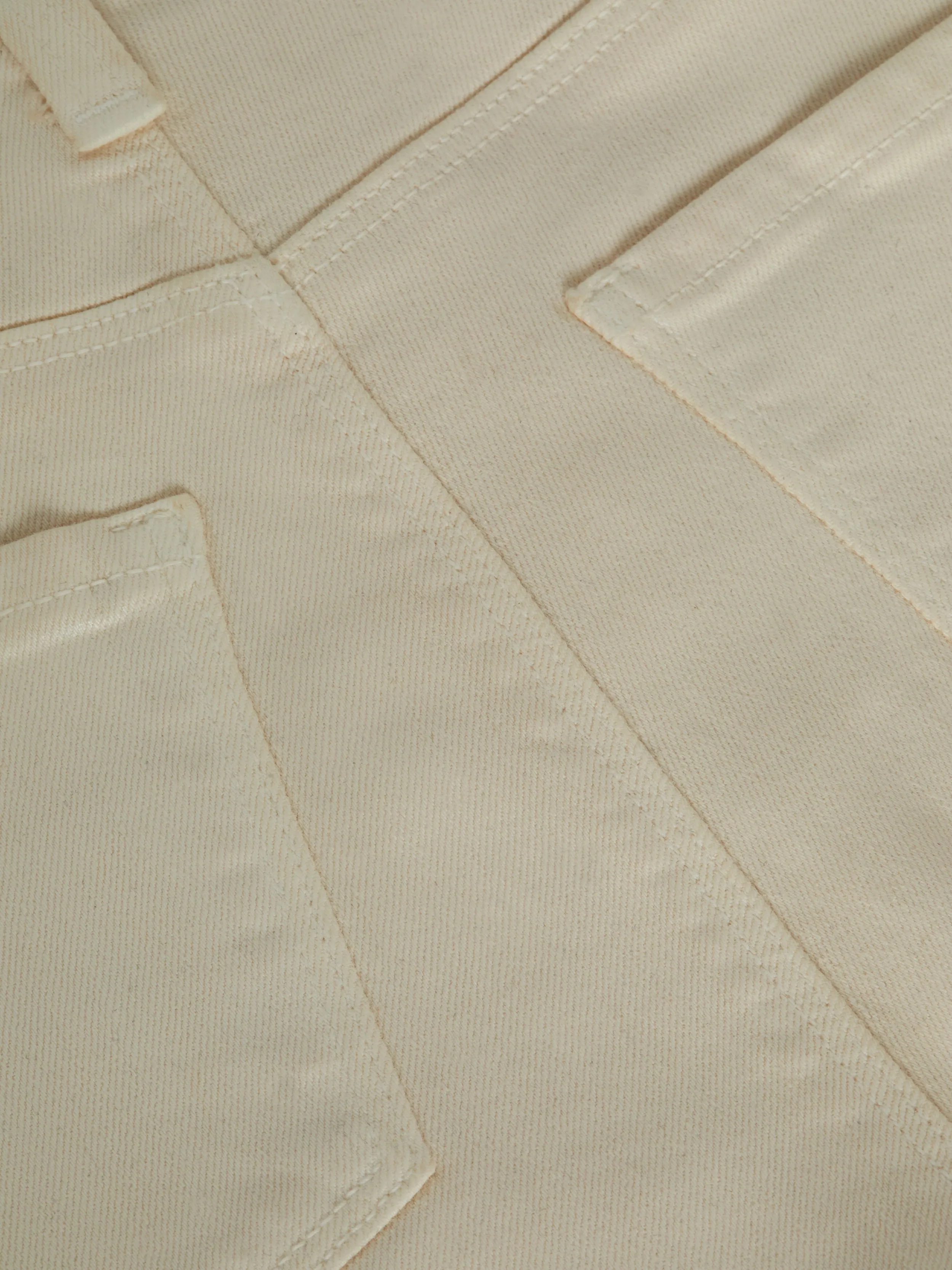 Clayton Coated Wide-Leg Jean