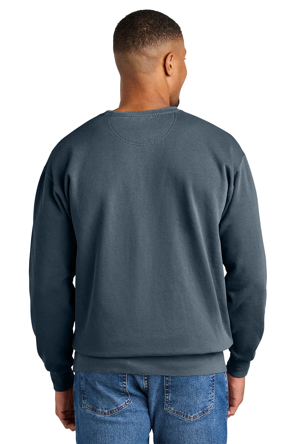 Comfort Colors Mens Crewneck Sweatshirt - Denim Blue