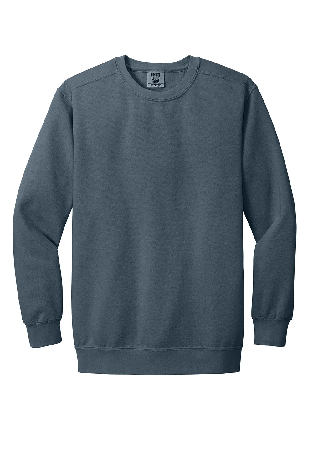 Comfort Colors Mens Crewneck Sweatshirt - Denim Blue