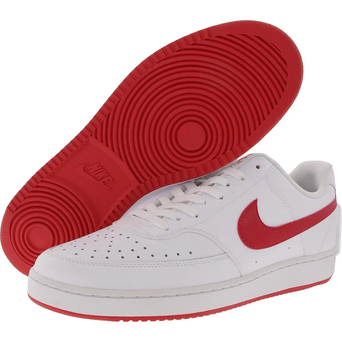 Court Vision LO Mens Leather Performance Sneakers