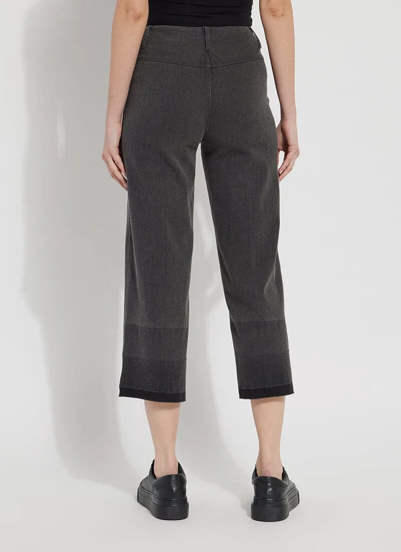Cropped Wide Leg Denim