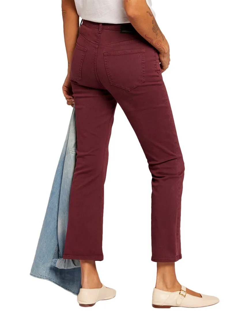 Current/Elliott The Boulevard Truffle Crop Bootcut Jean