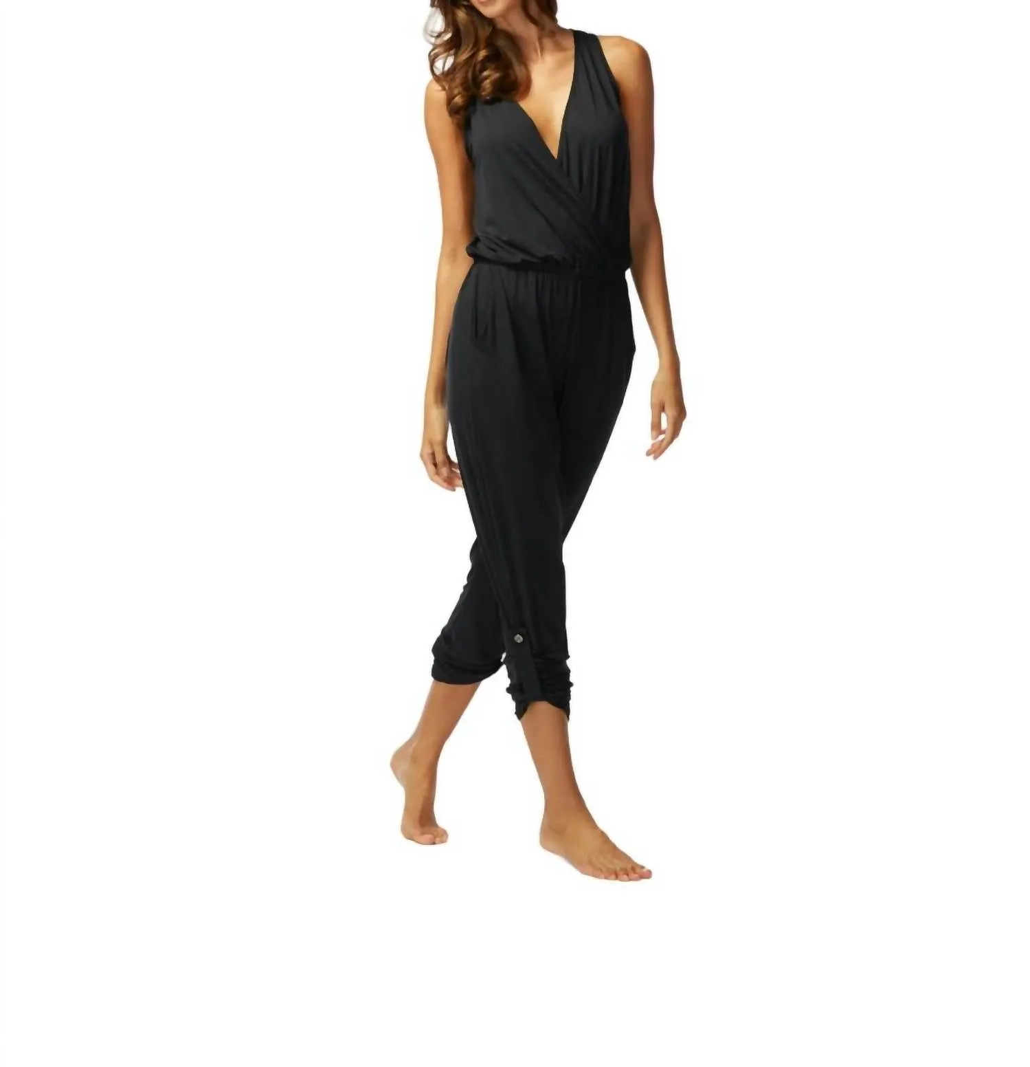 Daiquiri Caribbean Jump Suit In Black