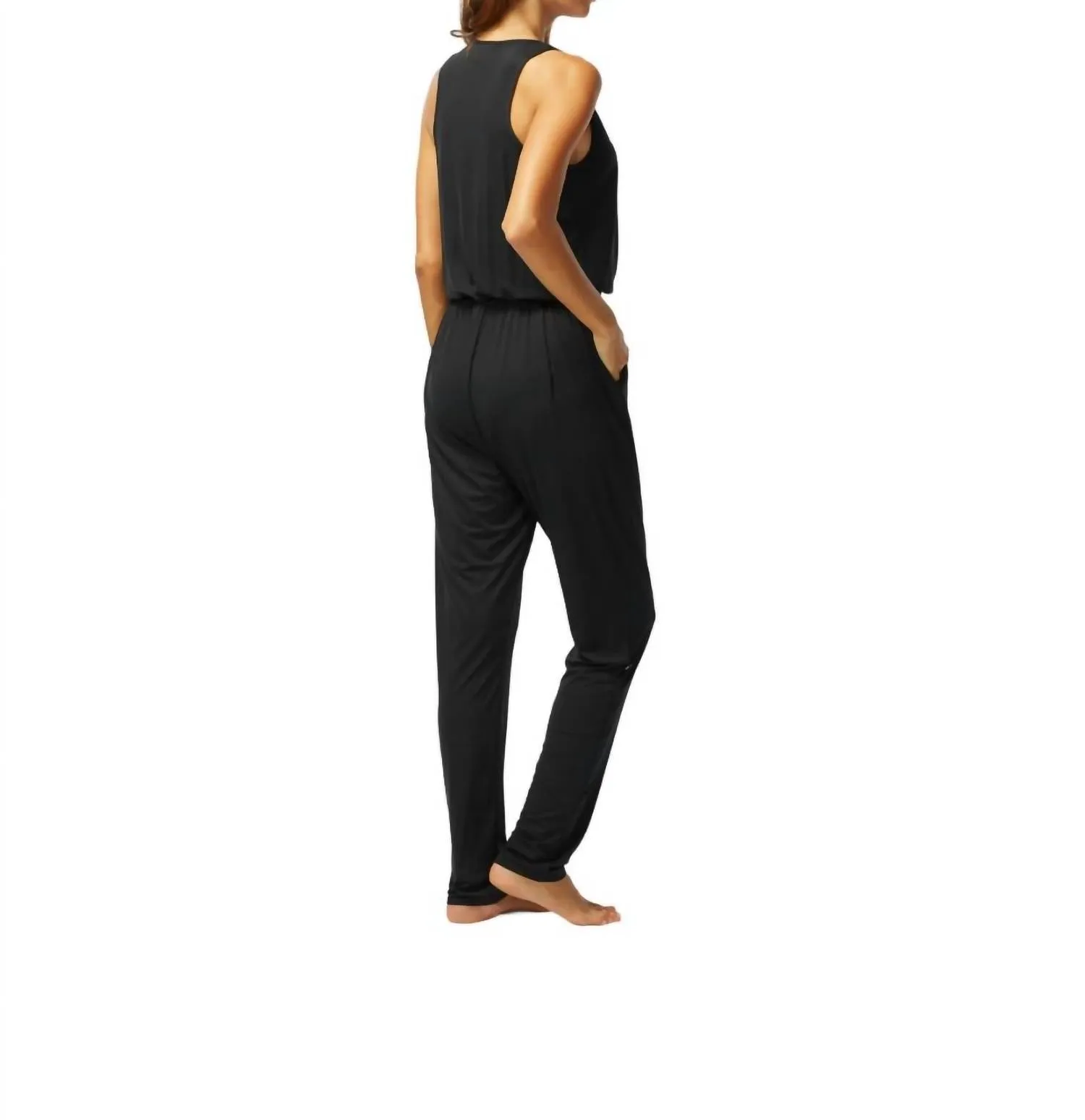 Daiquiri Caribbean Jump Suit In Black