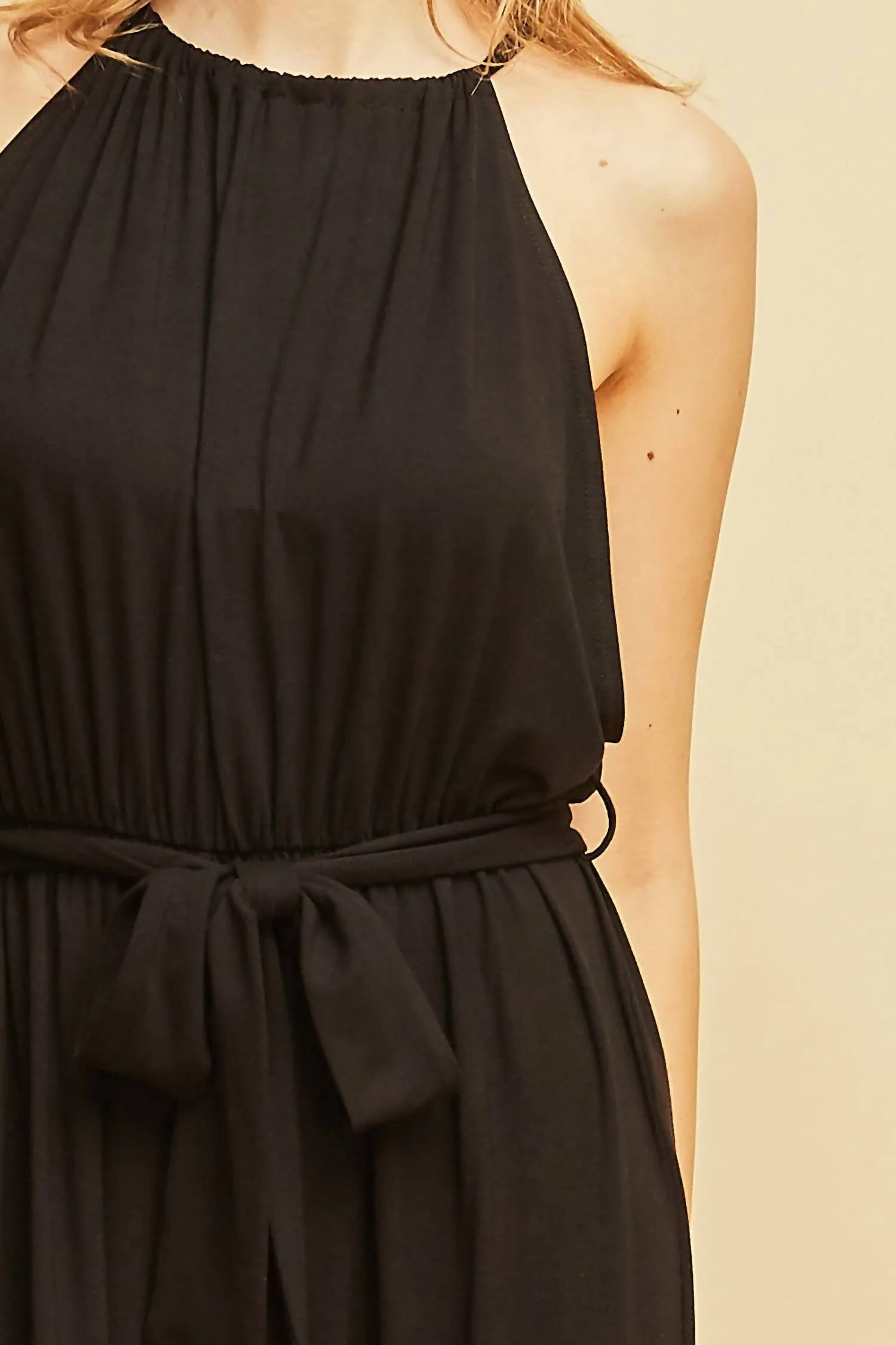 Day To Night Jumpsuit In Black