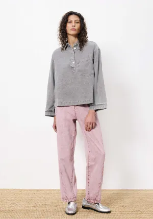 Denim Blouse Chc-25003 Maila Gris