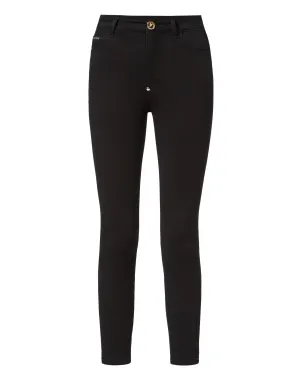 Denim Skinny Trouser  Skull