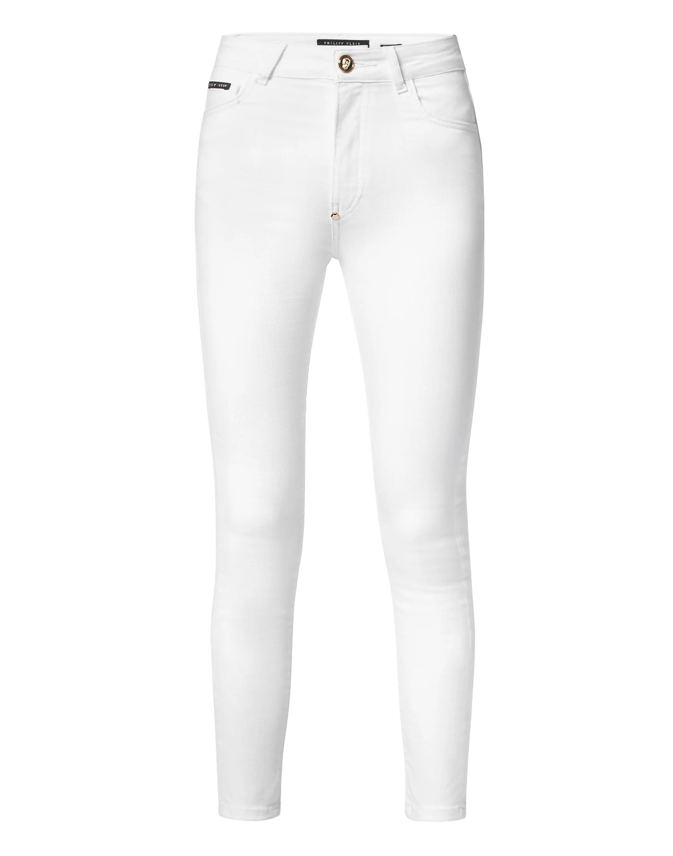 Denim Skinny Trouser  Skull