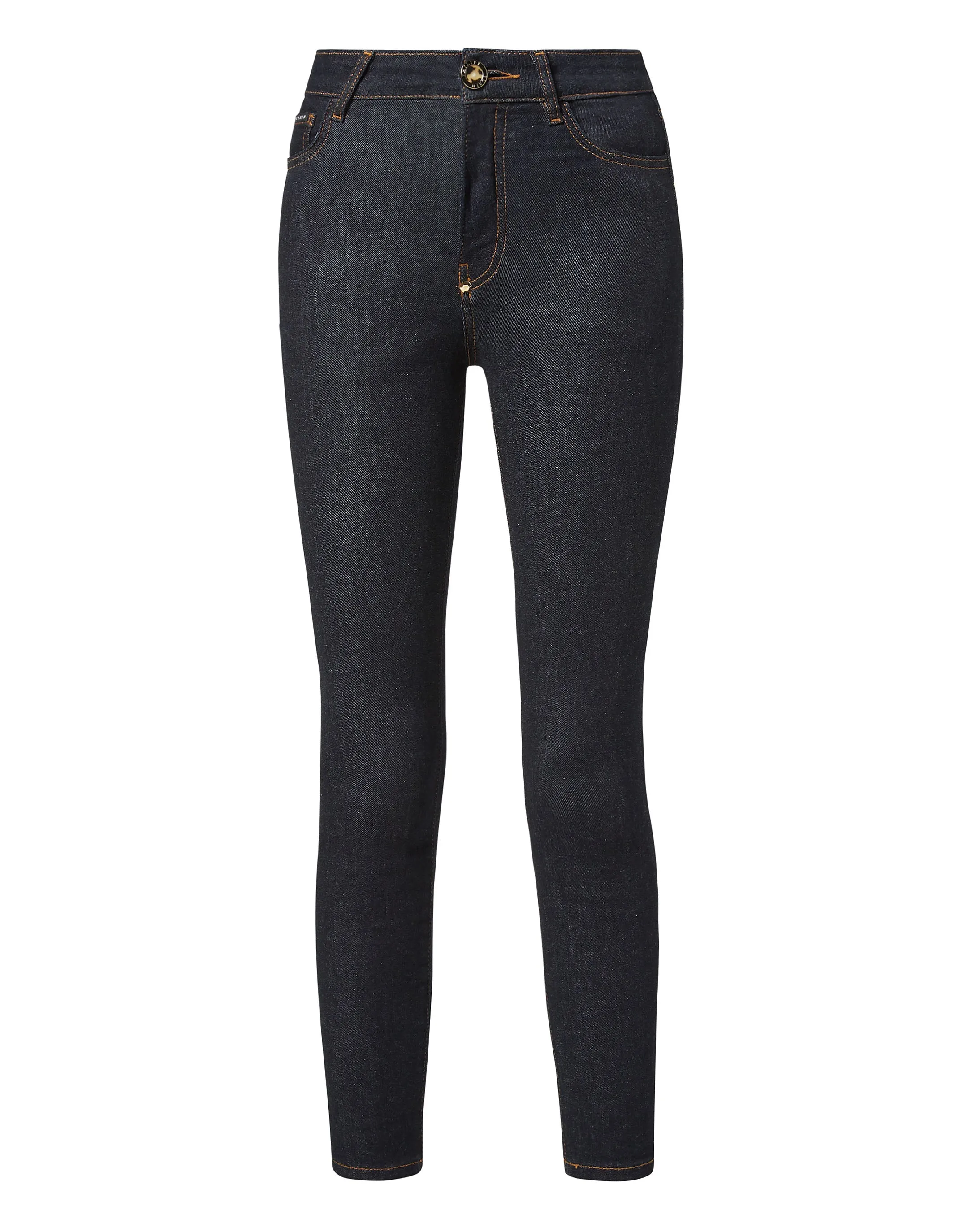 Denim Skinny Trouser  Skull