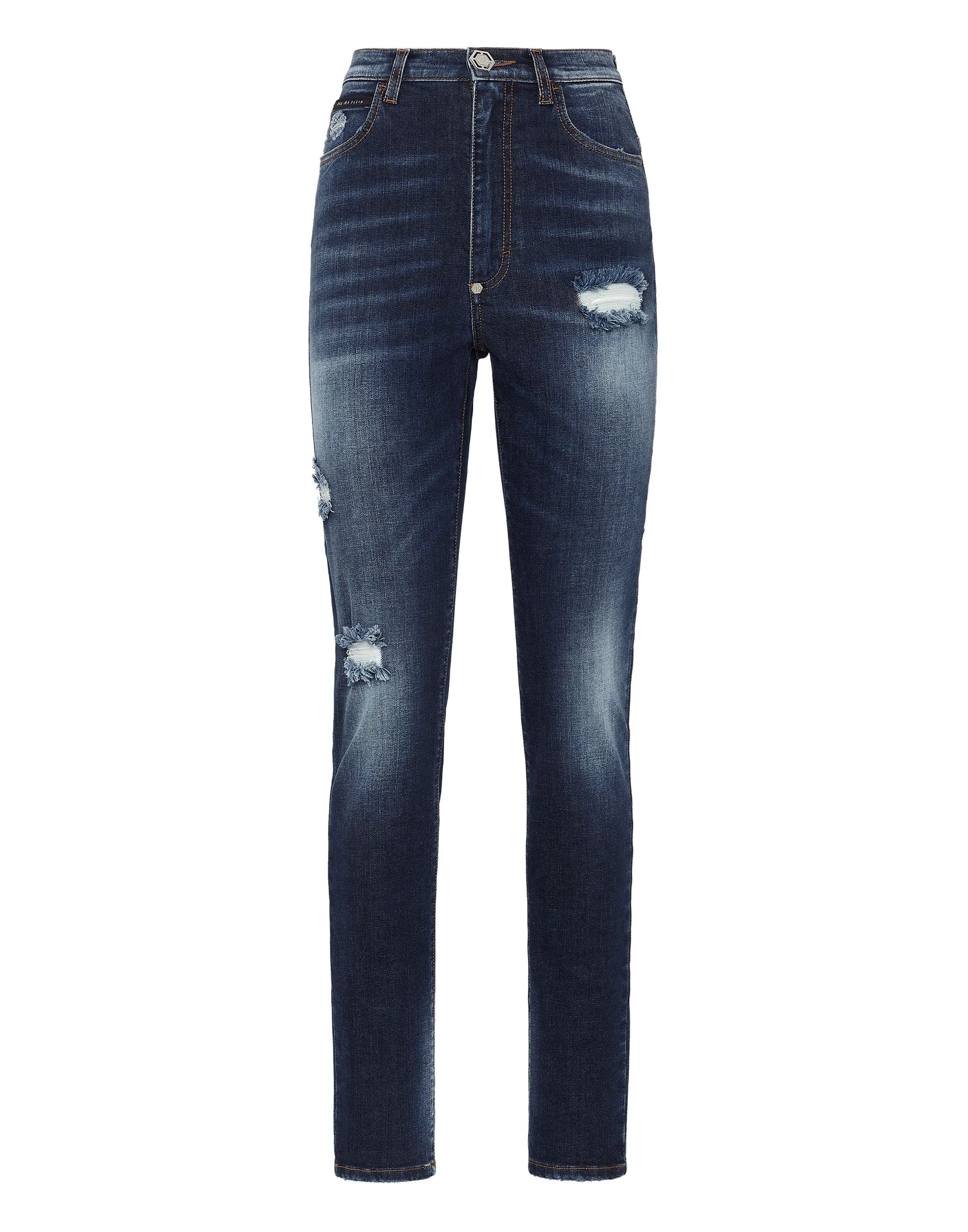 Denim Trousers Super High Waist Jegging