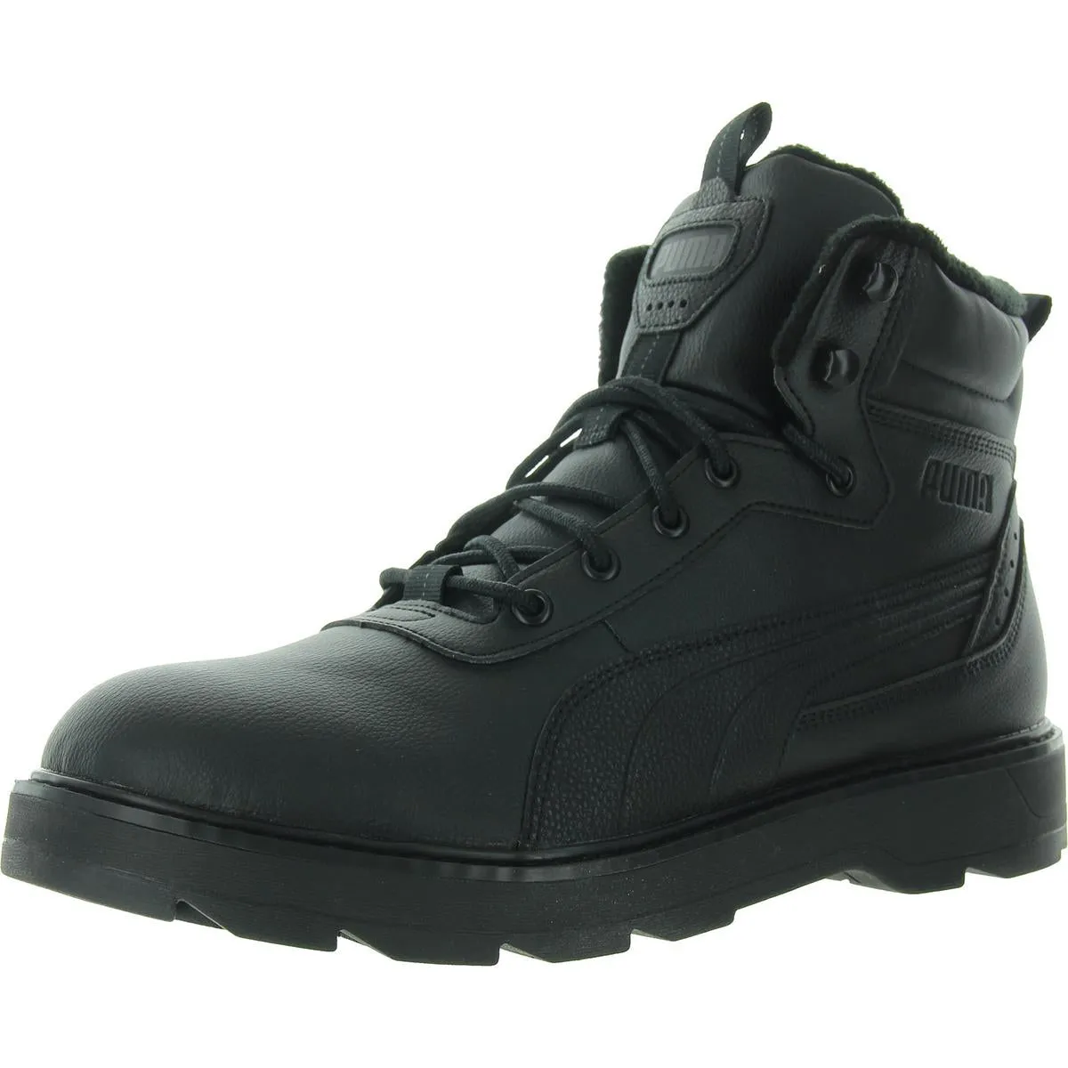 Desierto V3 Mens Lace-Up Faux Leather High-Top Sneakers