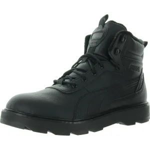 Desierto V3 Mens Lace-Up Faux Leather High-Top Sneakers